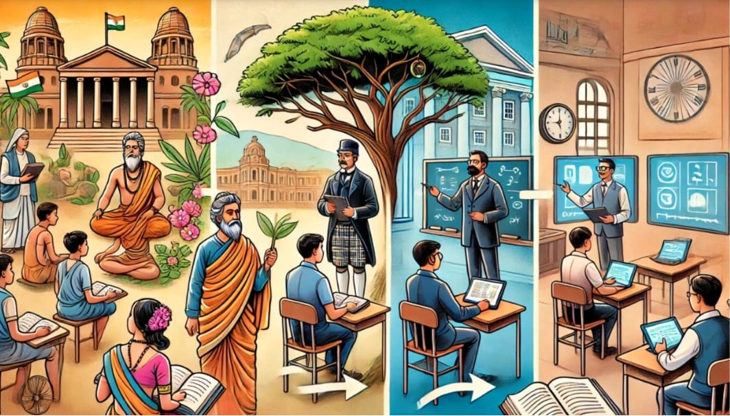 Modern education system in India